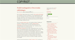 Desktop Screenshot of copyriot.se